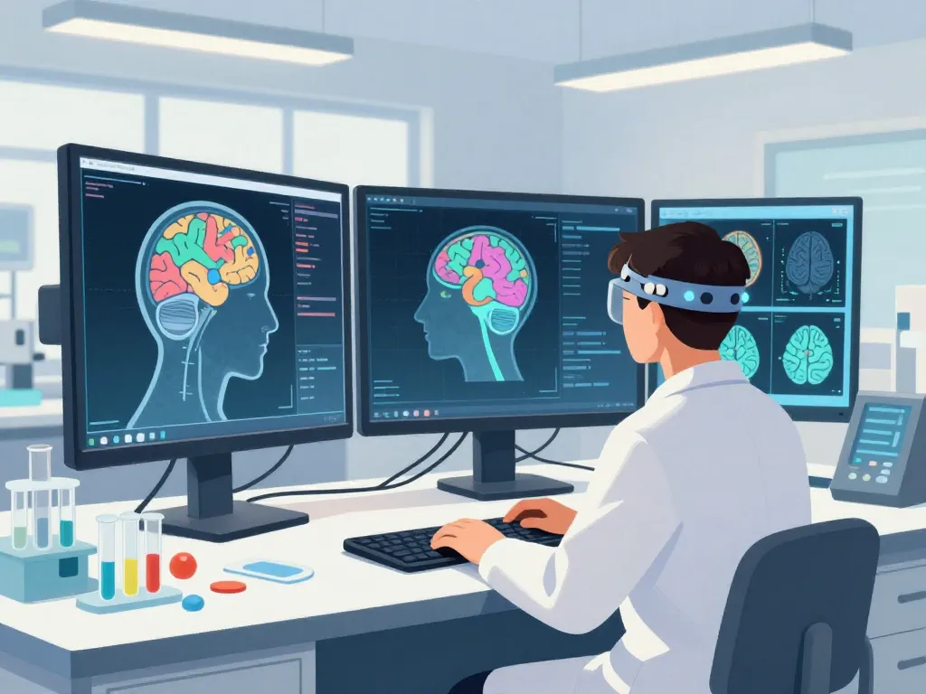 illustration SEO biopsychologie méthodes recherche laboratoire