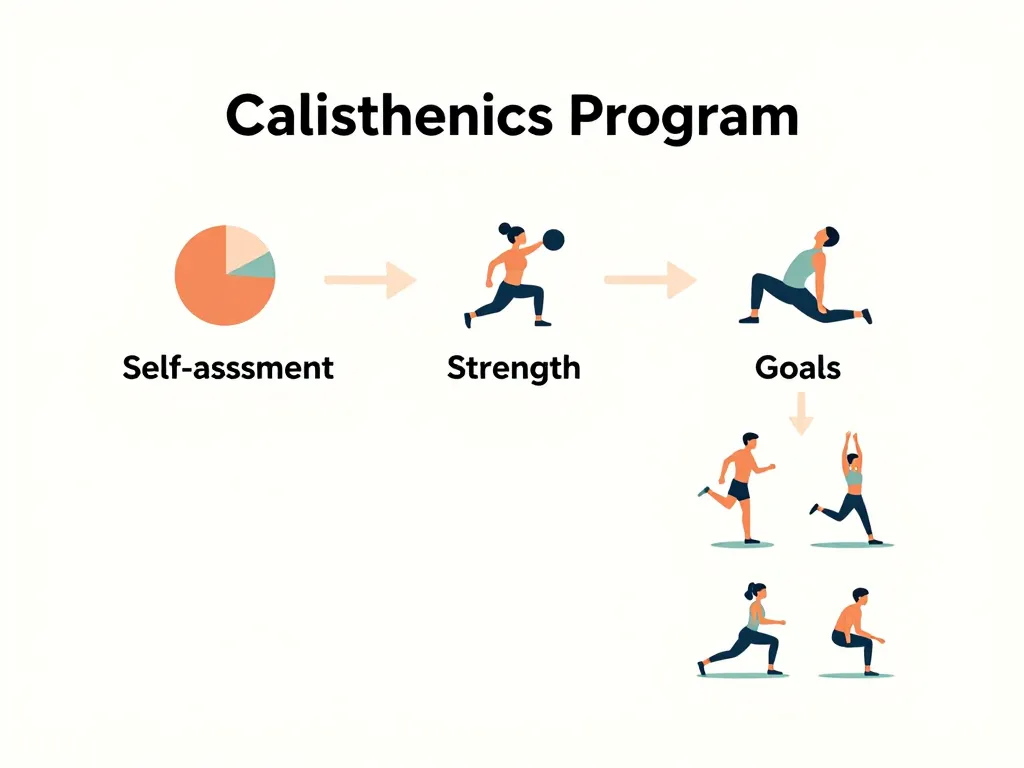 diagramme callisthénie programme étapes fondations