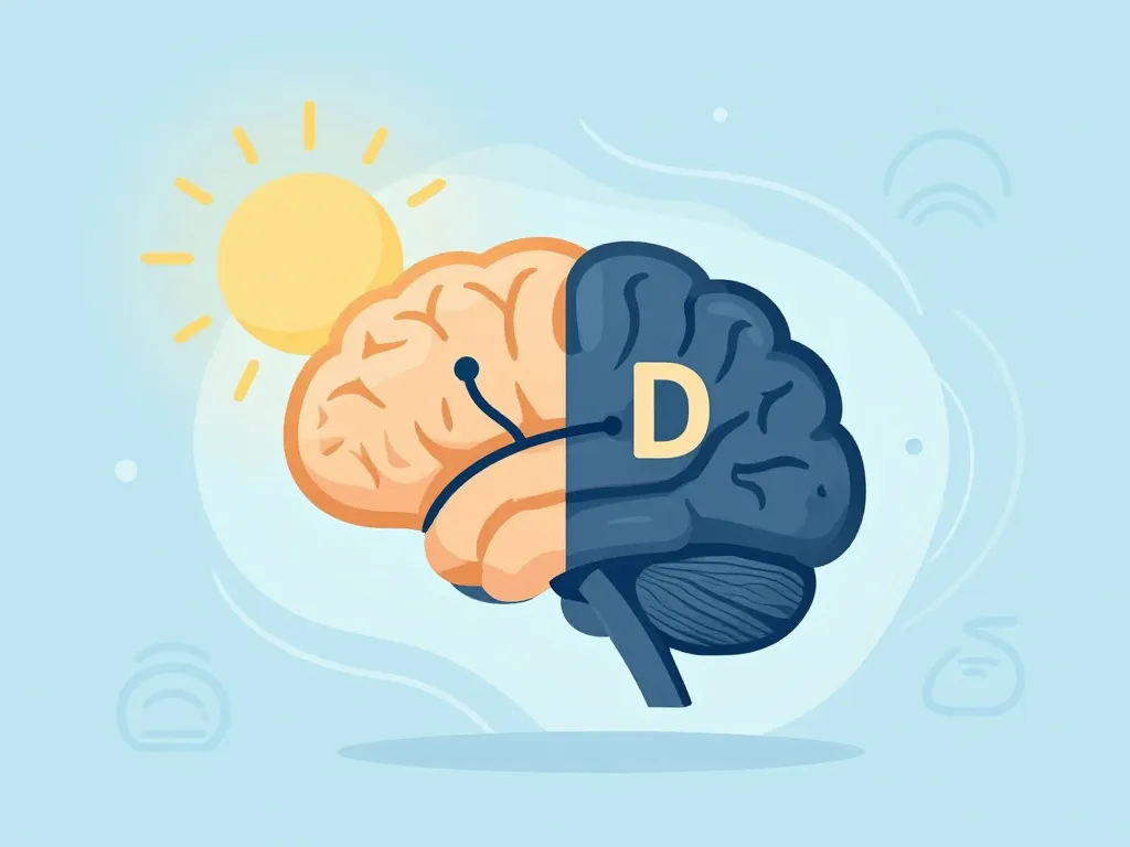 carence vitamine d et stress lien cerveau et soleil