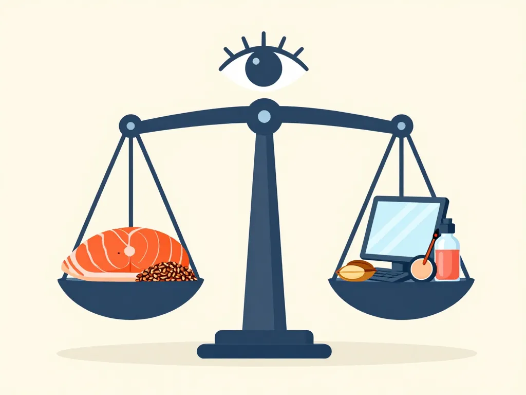 alimentation équilibrée et écrans chalazion traitement naturel