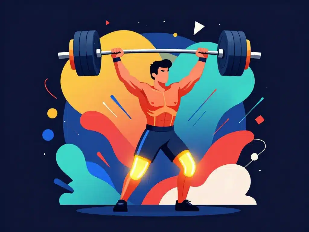 schéma clean and jerk muscles activés performance