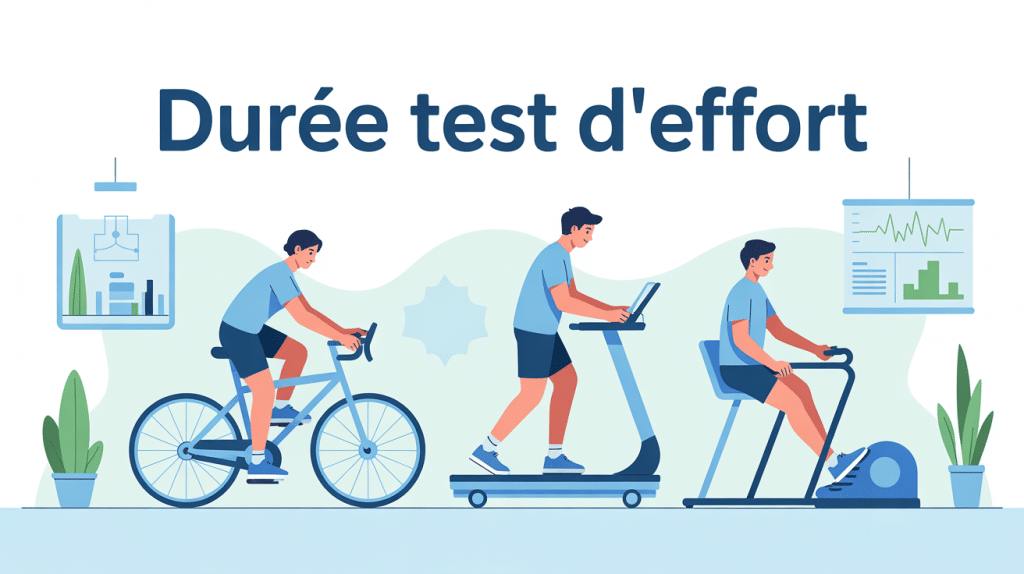 combien de temps dure un test d effort image étape cabinet cardiologie