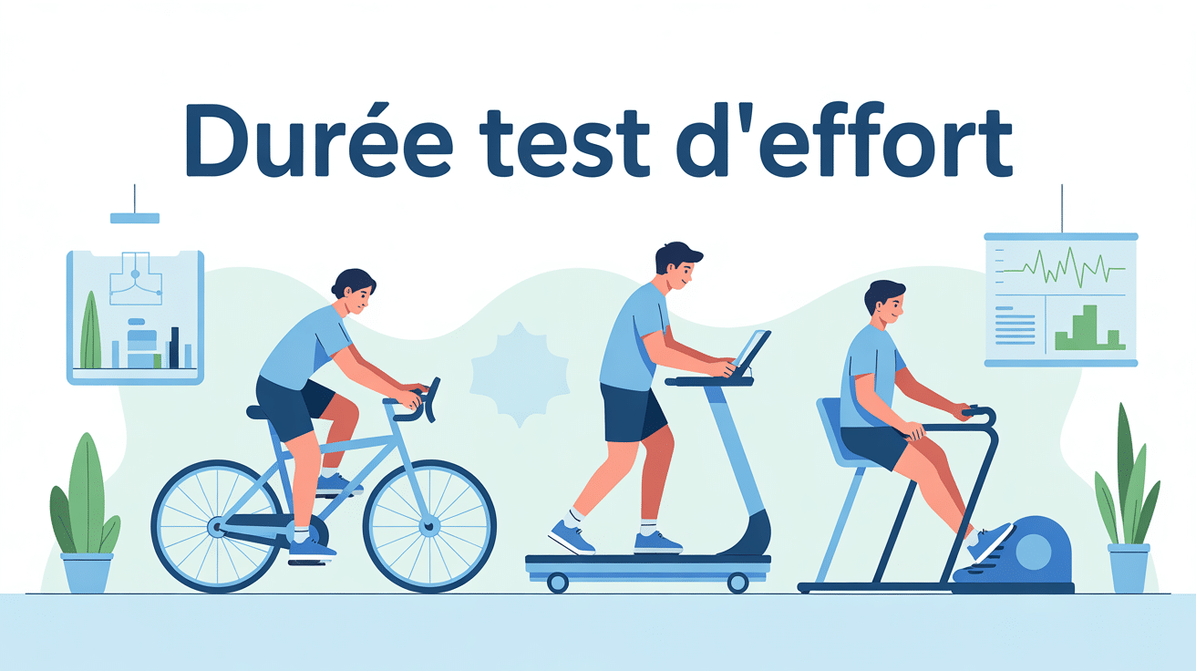 combien de temps dure un test d effort image étape cabinet cardiologie