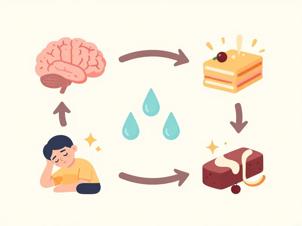 envie de sucre et fatigue schema conceptualisation