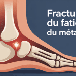 illustration fracture de fatigue metatarse duree guérison