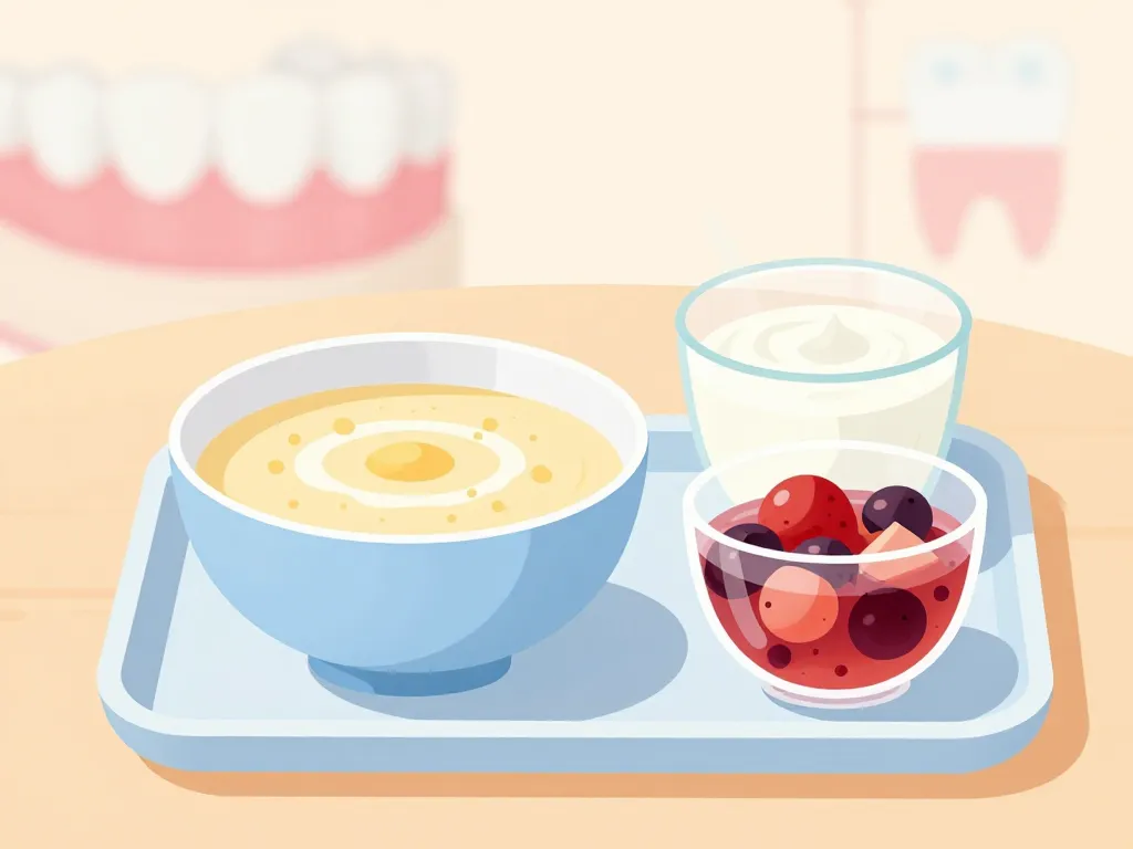 Idée repas après extraction dents sagesse alimentation jour 1