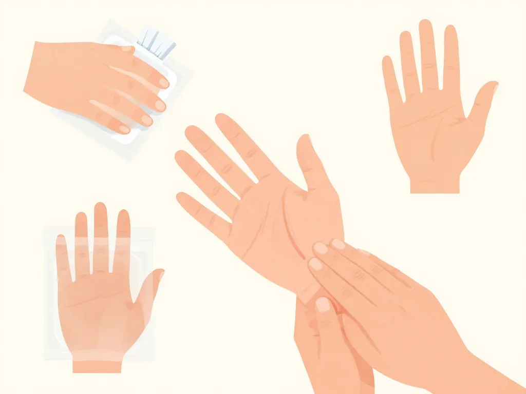 Techniques soulagement inflammation cicatrice canal carpien