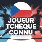 joueur tchèque connu silhouettes football hockey tennis
