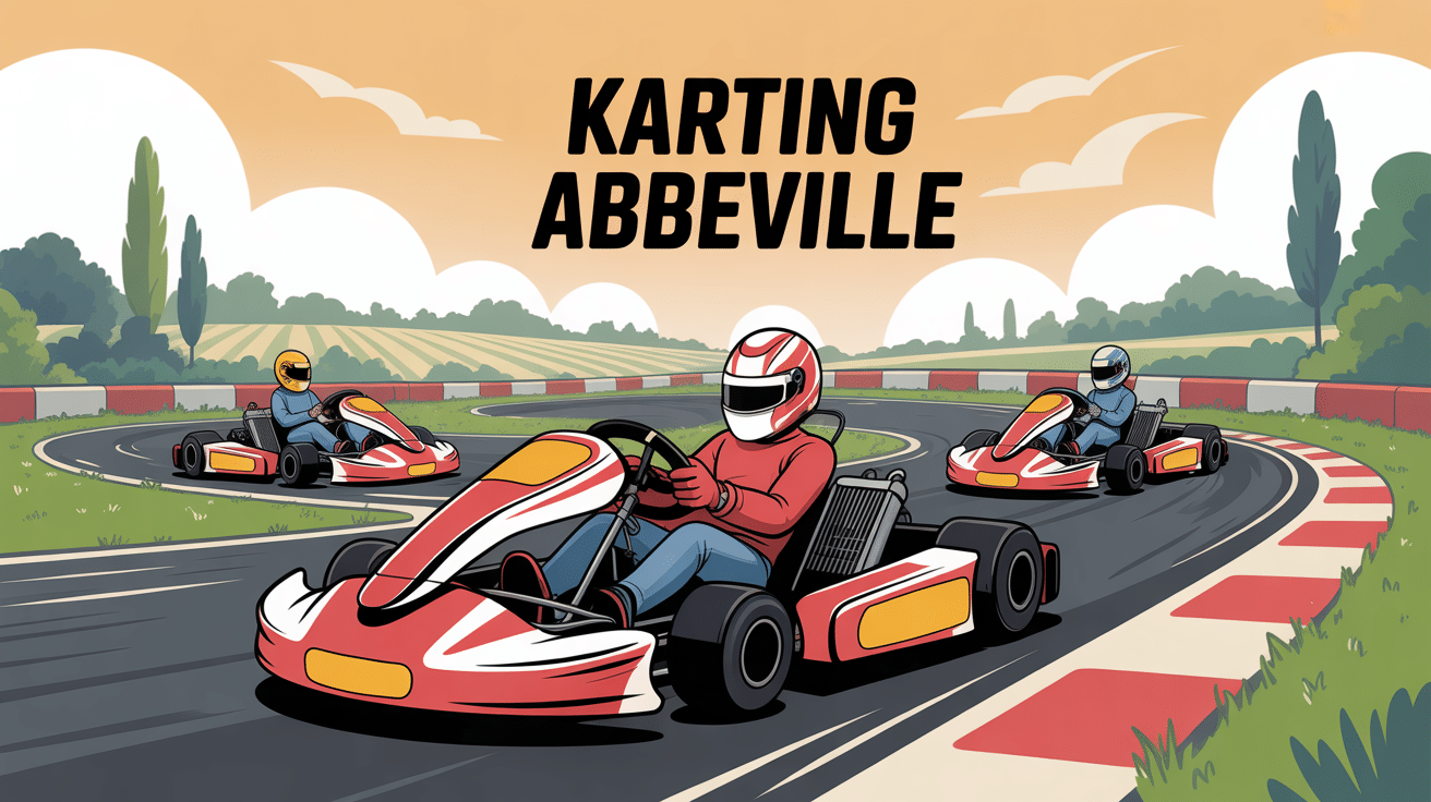 karting a abbeville karts sur circuit campagne picarde