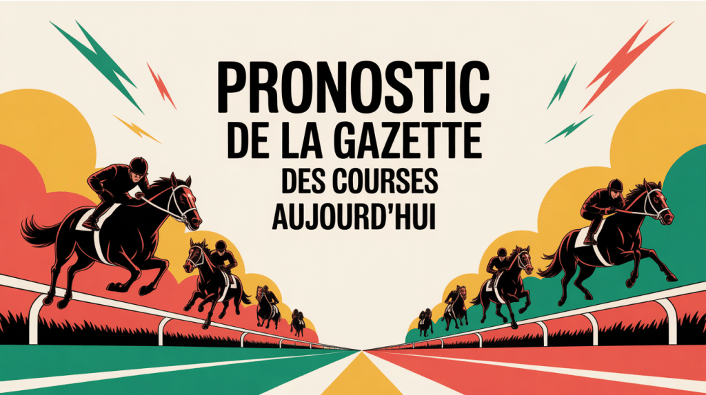 le pronostic de la gazette des courses aujourd'hui visuel dynamique courses