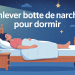 peut-on enlever une botte de marche pour dormir, personne allongée avec botte la nuit