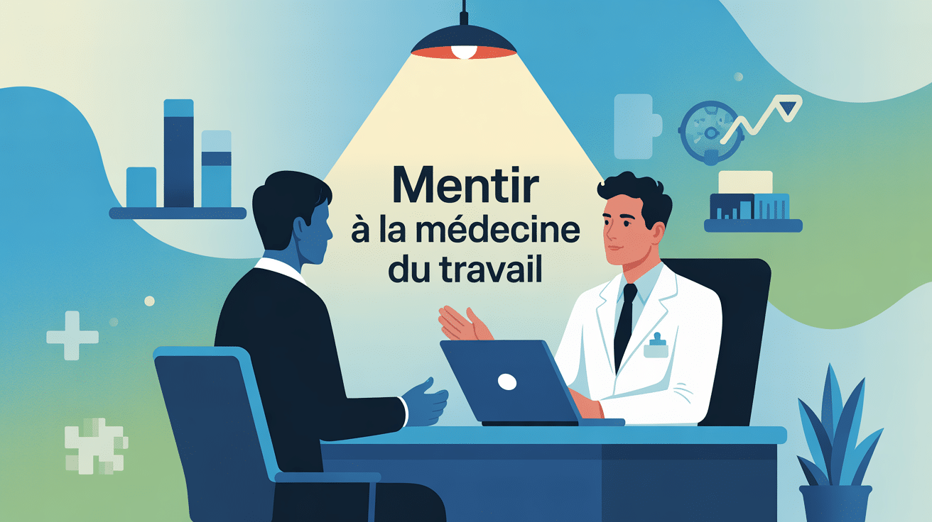 peut-on mentir à la médecine du travail visite médecin bureau loi vie privée