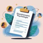 questionnaire psychologie feuille centrale symboles santé mentale