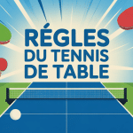 illustration regle du tennis de table ambiance sportive accesible