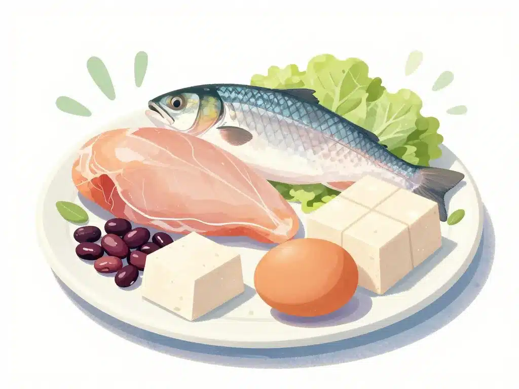 seche et proteine aliments riches selection nutrition