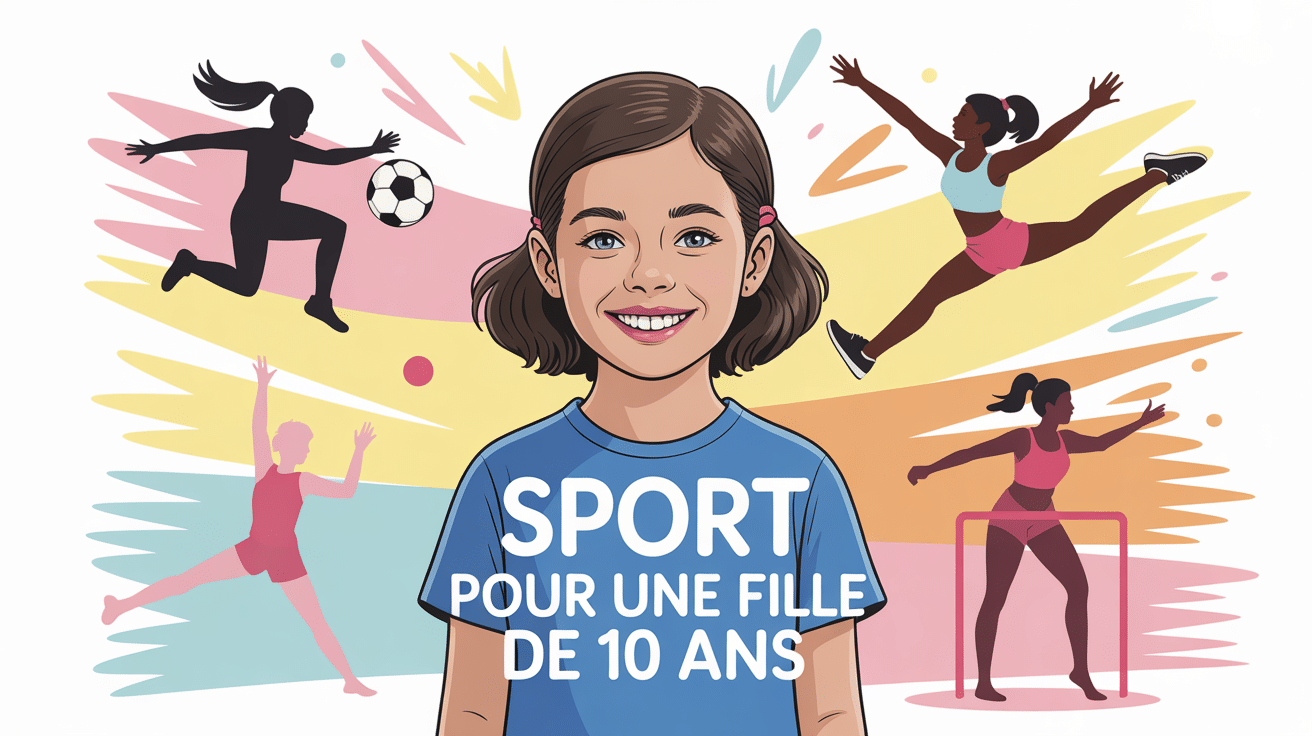sport pour fille de 10 ans illustration choix