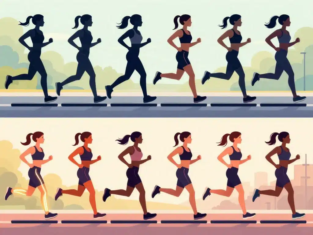 Vacu running résultats avant après séance type