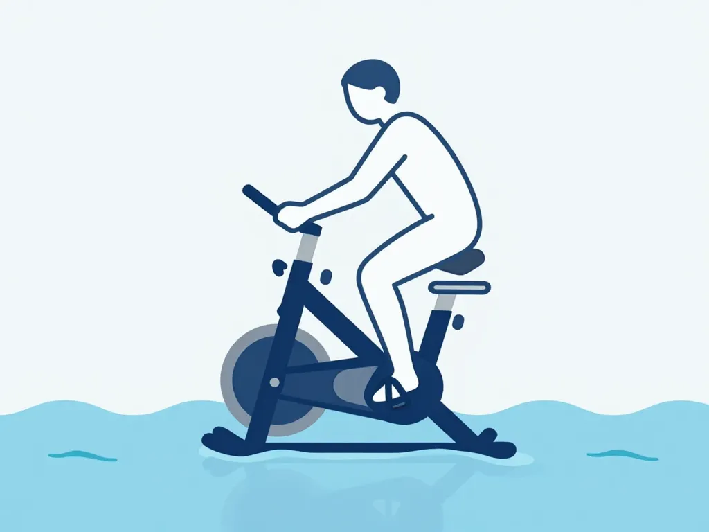 Velo aquatique debut seance securite