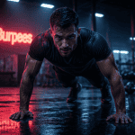 50 burpees par jour avant apres homme effort
