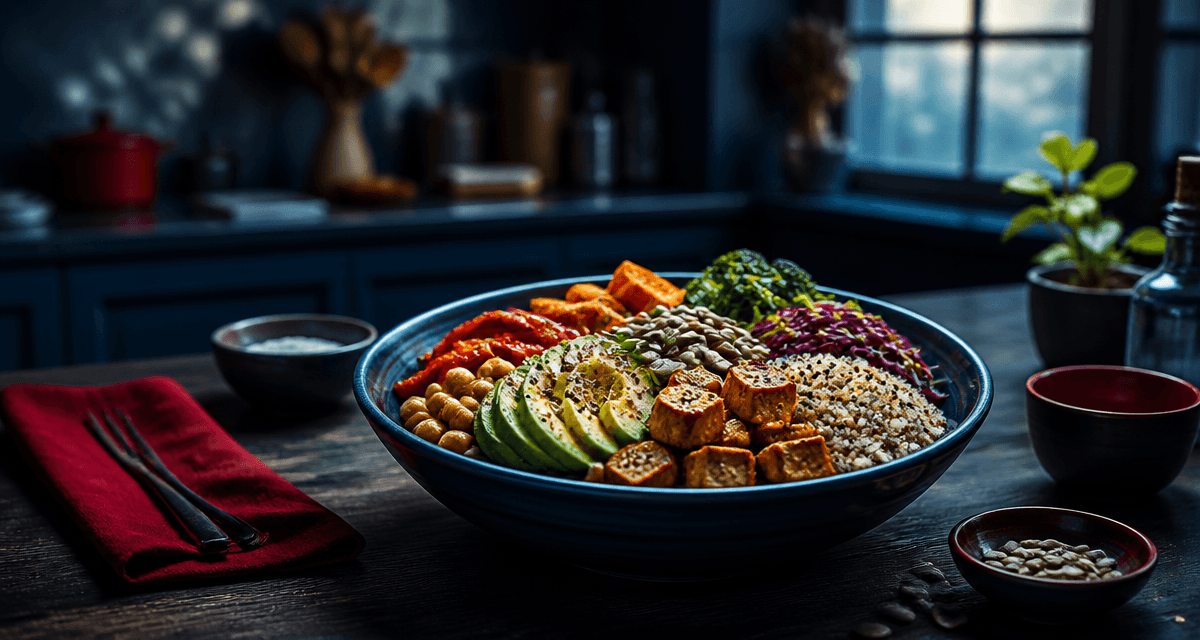 aliments et acides amines bol bouddha