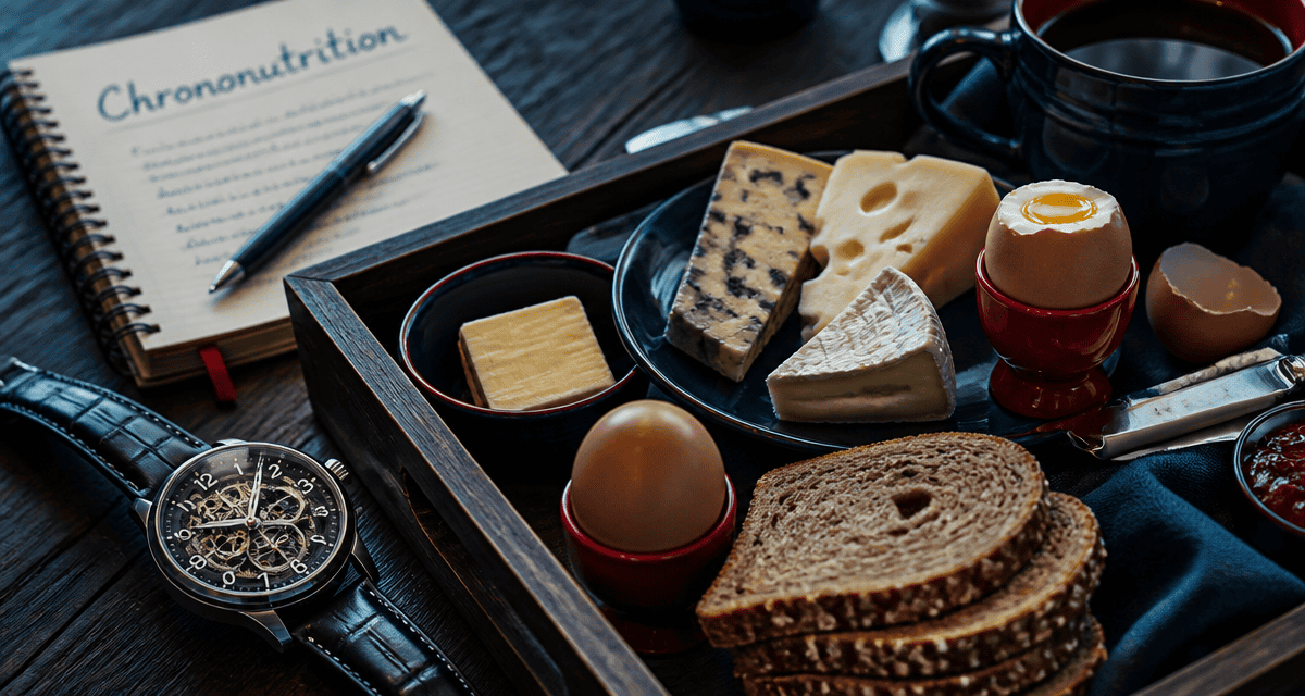 avis sur la chrononutrition plateau petit-déjeuner