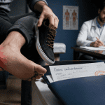 combien d'arret de travail pour une épine calcanéenne homme consulte médecin