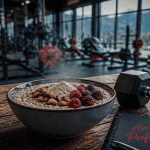 bol flocons d'avoine musculation salle de sport