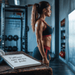 Je ne perds pas de poids mais je m affine femme miroir salle de sport