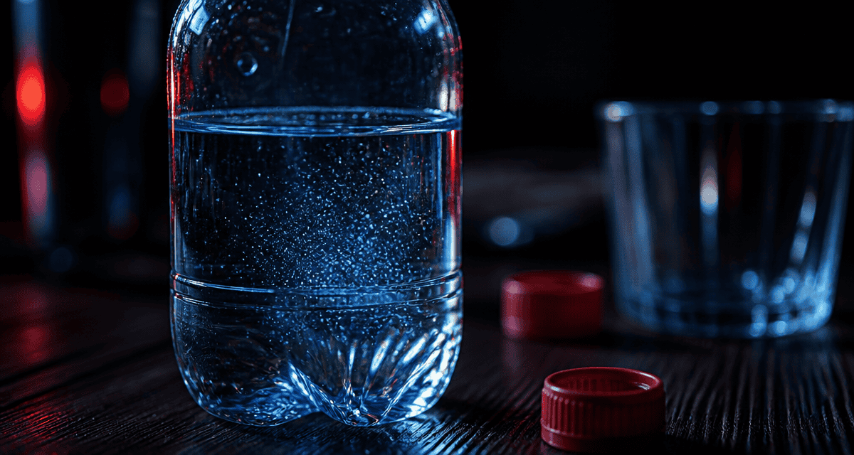 microplastique bouteille d eau