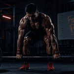 Musculation pour la force athlète soulevé de terre