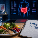 nettoyage du côlon et perte de poids, consultation, aliments riches en fibres