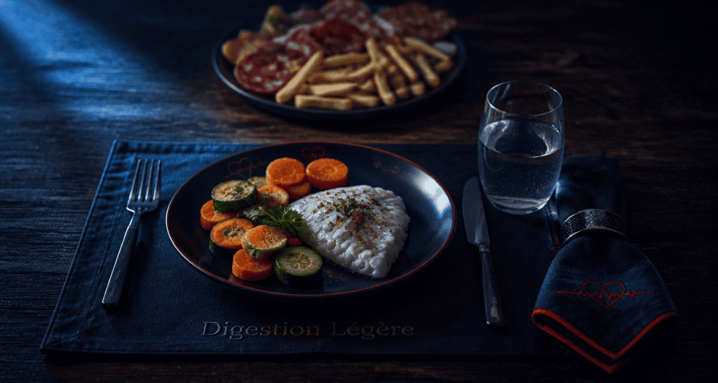 probleme de digestion aliments a eviter assiette saine et grasse