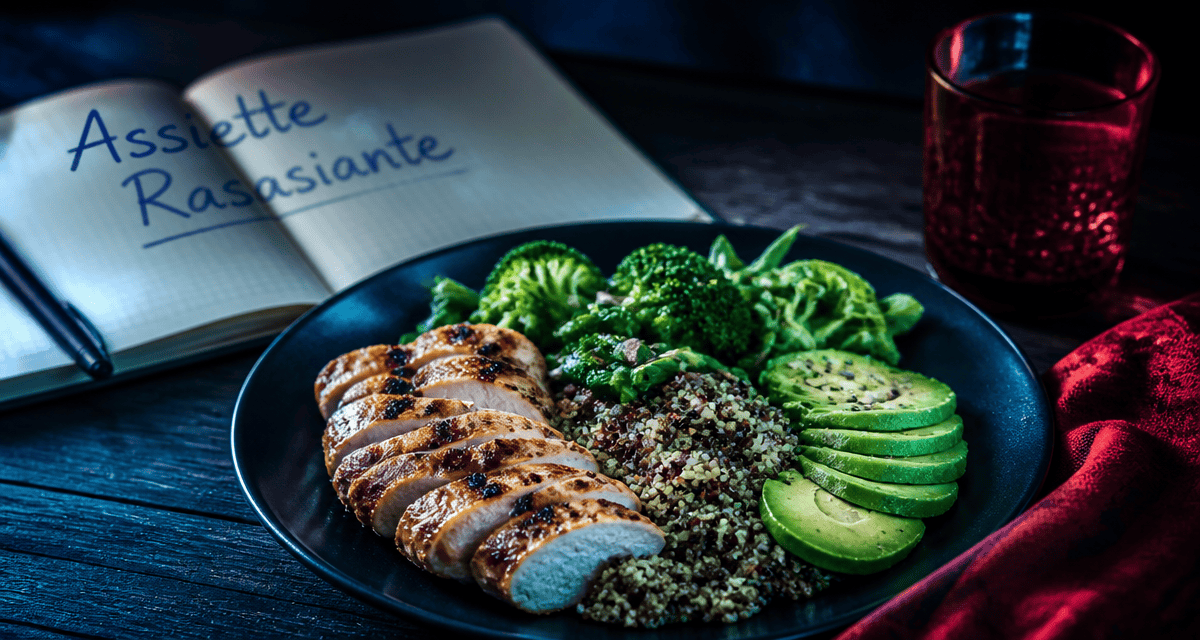 que faut il manger pour perdre du poids assiette équilibrée