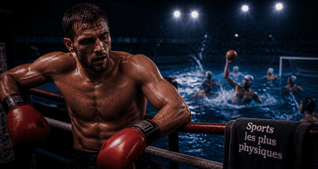 Quel sport est le plus physique : boxeur et équipe de water-polo