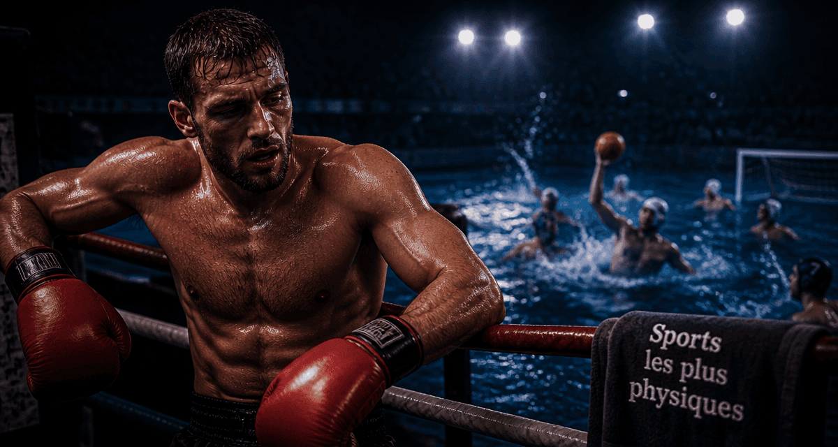 Quel sport est le plus physique : boxeur et équipe de water-polo