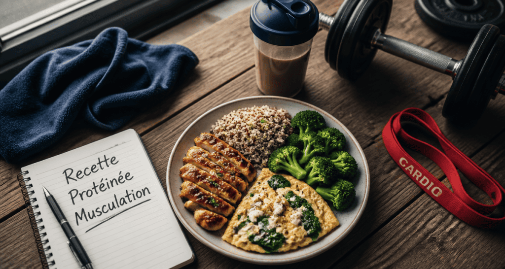 recette riche en proteine musculation plat sportif