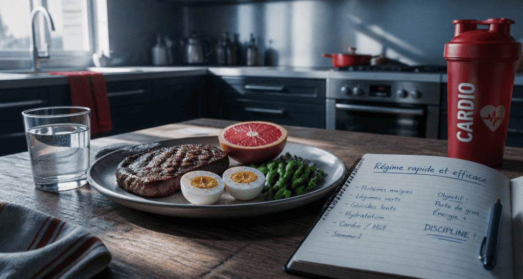 regime rapide et efficace assiette minceur