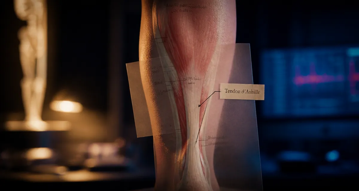 Anatomie muscle du mollet : triceps sural et tendon d’Achille