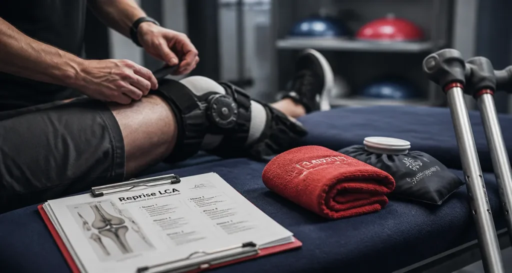 Ligaments croisés genou : combien de temps pour reprendre la course et le sport