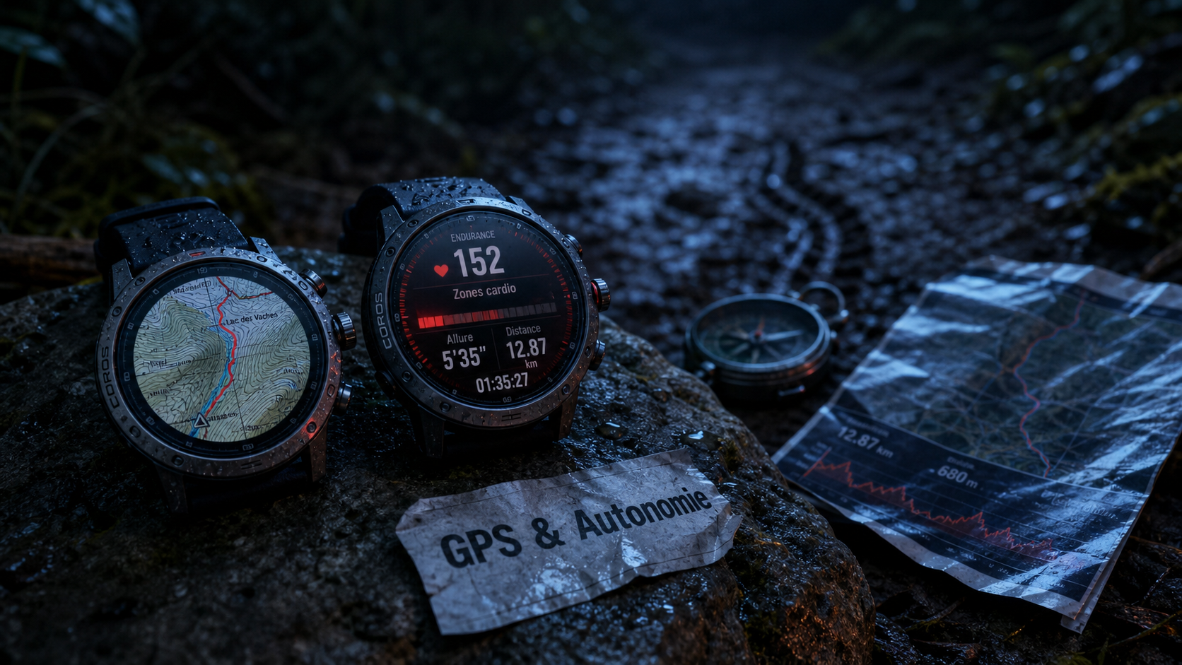 Suunto vs Garmin : montre GPS outdoor, carte et entraînement