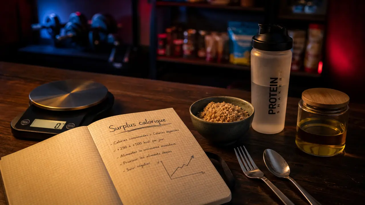 Alimentation prise de masse : surplus calorique, macros et repas
