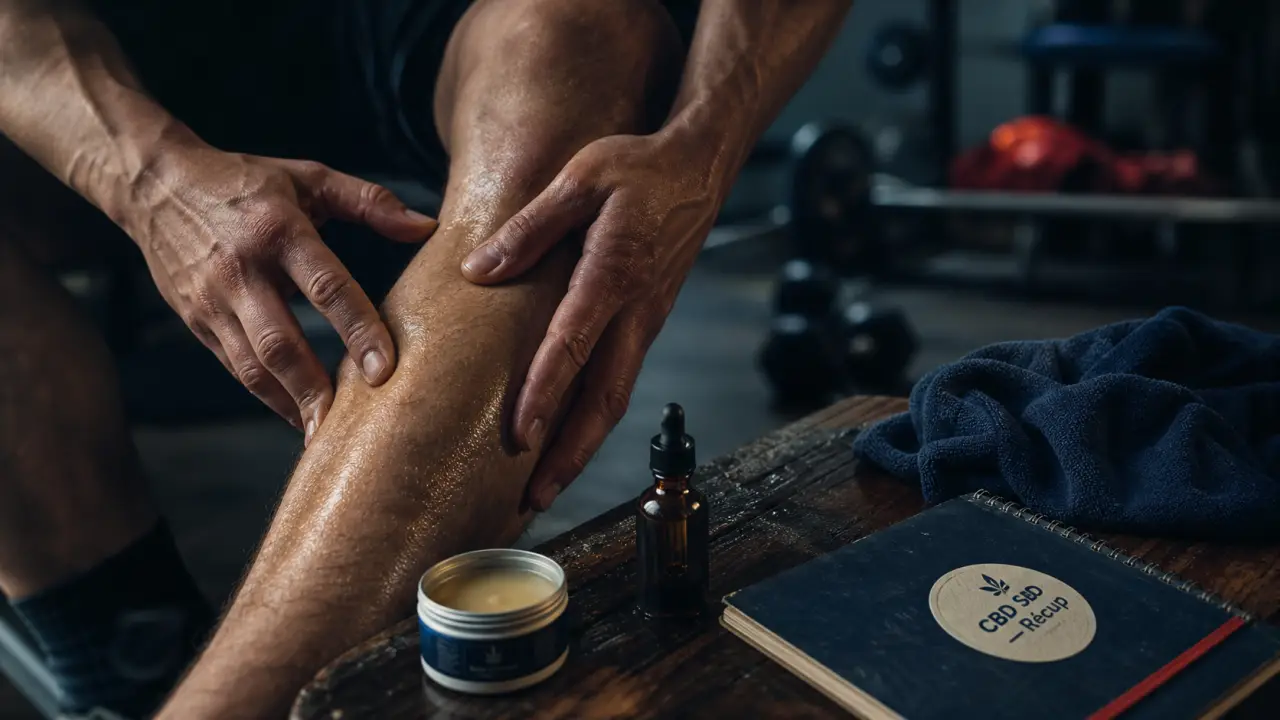 CBD sport : baume de récupération et huile pour dormir mieux