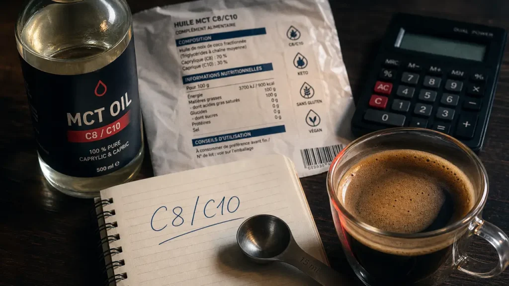 Huile MCT bio C8/C10 : où l’acheter, comment la choisir et l’utiliser