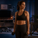 Seance de renforcement musculaire 30 60 min, haltères et chaise