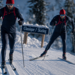 Skating et ski de fond : classique et skating sur piste enneigée