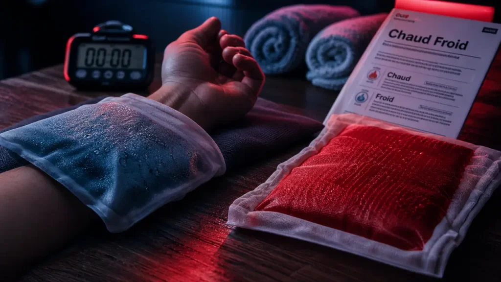 Inflammation, raideur ou œdème : quand choisir le froid, la chaleur ou l’alternance ?