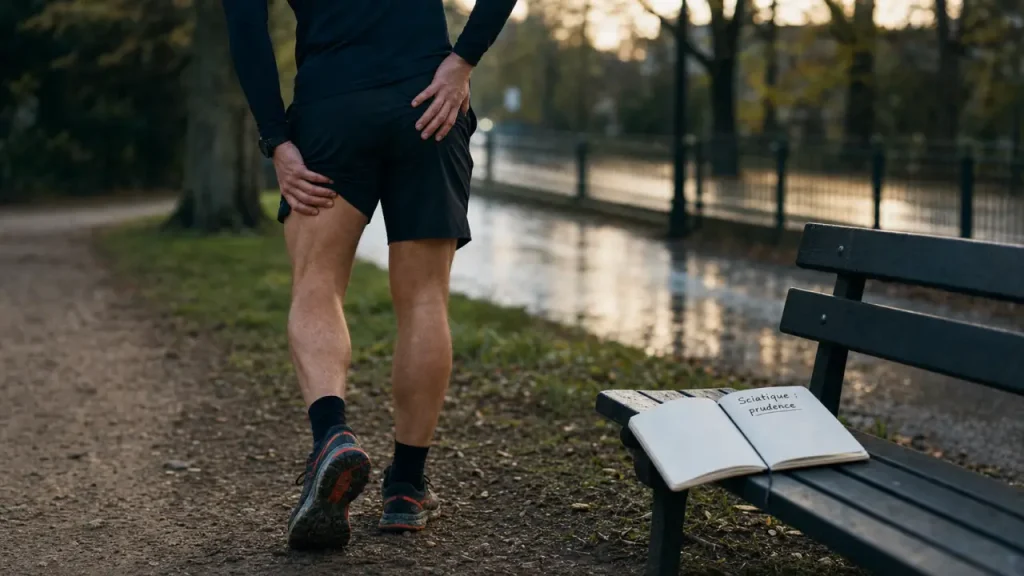 Courir avec une sciatique : quand s’arrêter, quand reprendre et quels signaux surveiller