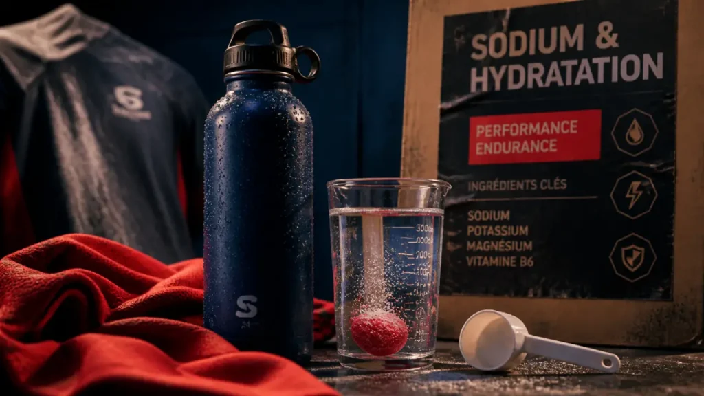 Électrolytes et sodium dans le sport : quand ils aident vraiment, et quand l’eau suffit