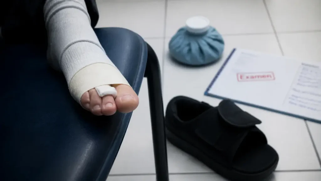 Petit orteil cassé : reconnaître la fracture, la soulager et la faire guérir en 6 semaines