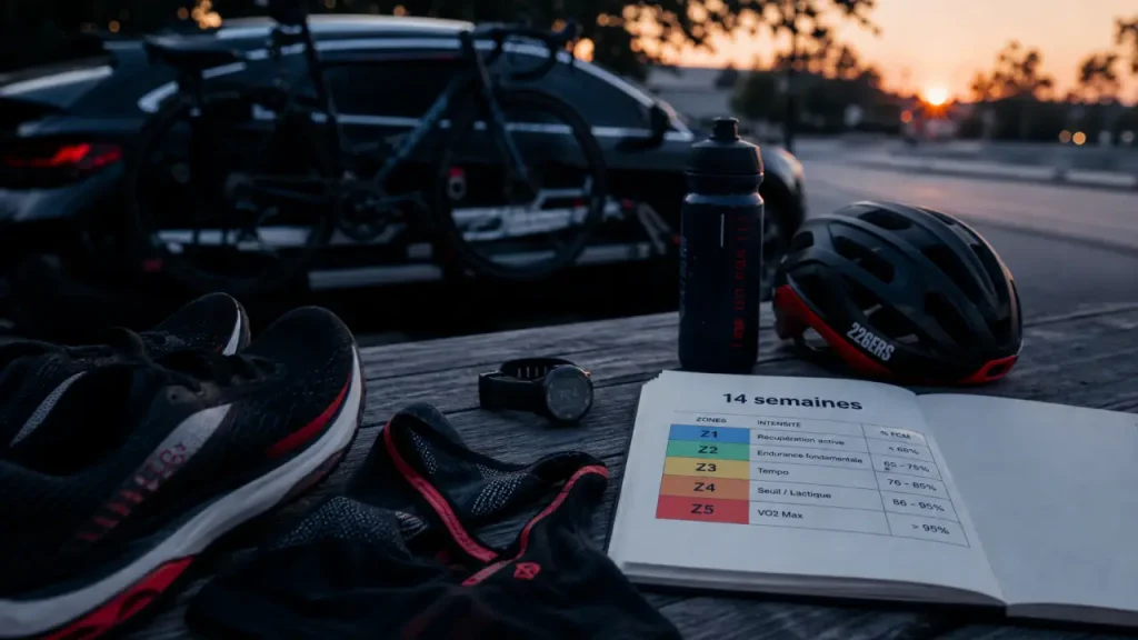 Duathlon : 14 semaines pour tenir l’enchaînement vélo-course sans exploser